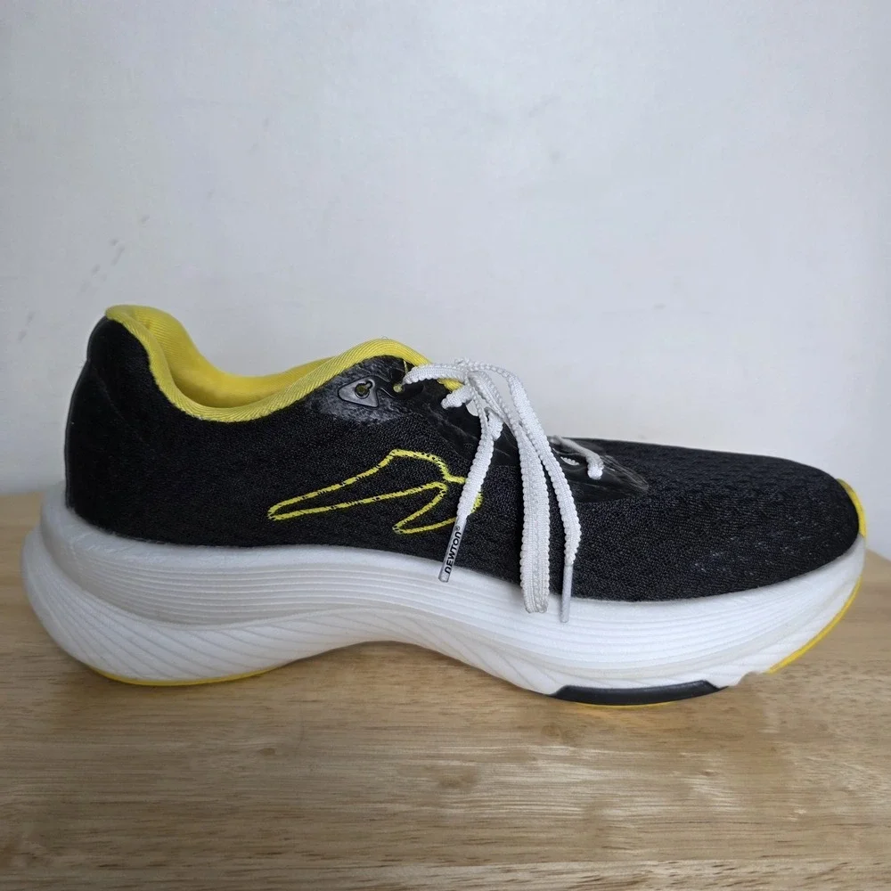 Newton CF1 Carbon Racer Running Shoes in‎ Black Yellow  Men's Size 7.5 Sneakers